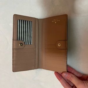 Tan Kate Spade Wallet